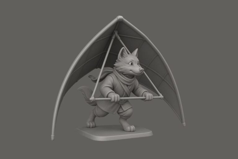 DRUK ŻYWICZNY JAK W JEDEN DZIEŃ POWSTAŁA FIGURKA RPG