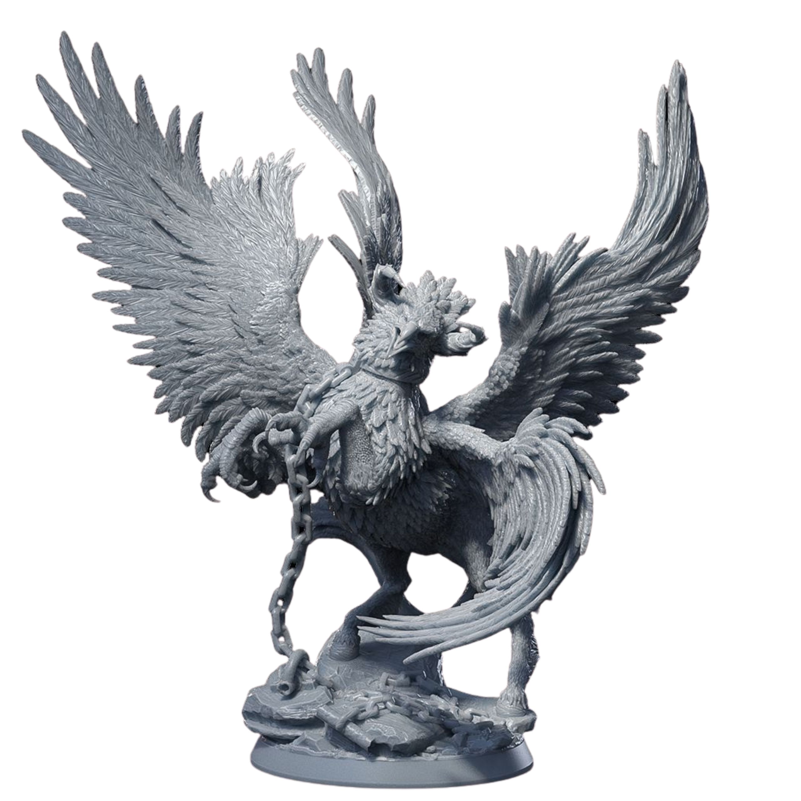 1 miniatura fantasy gryf do malowania