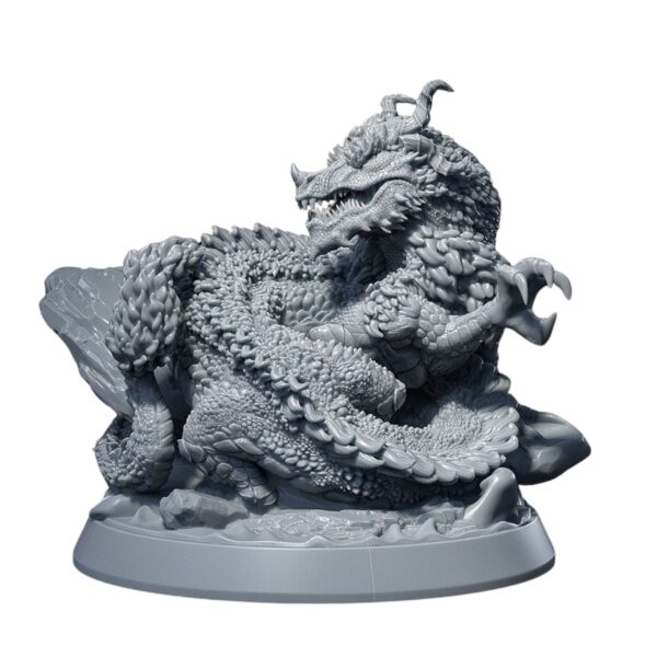smok fantasy miniatura do RPG