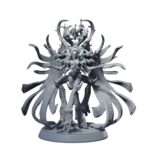 kolekcjonerska miniatura wojowniczki fantasy