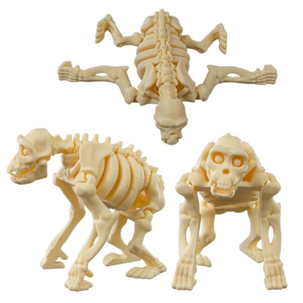 1 ozdobny model szkieletu goryla na biurko