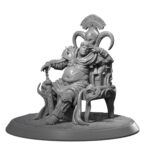 cesarz fantasy na tronie figurka RPG