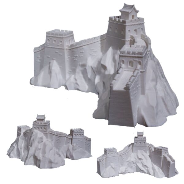 model 3D Wielki Mur Chiński