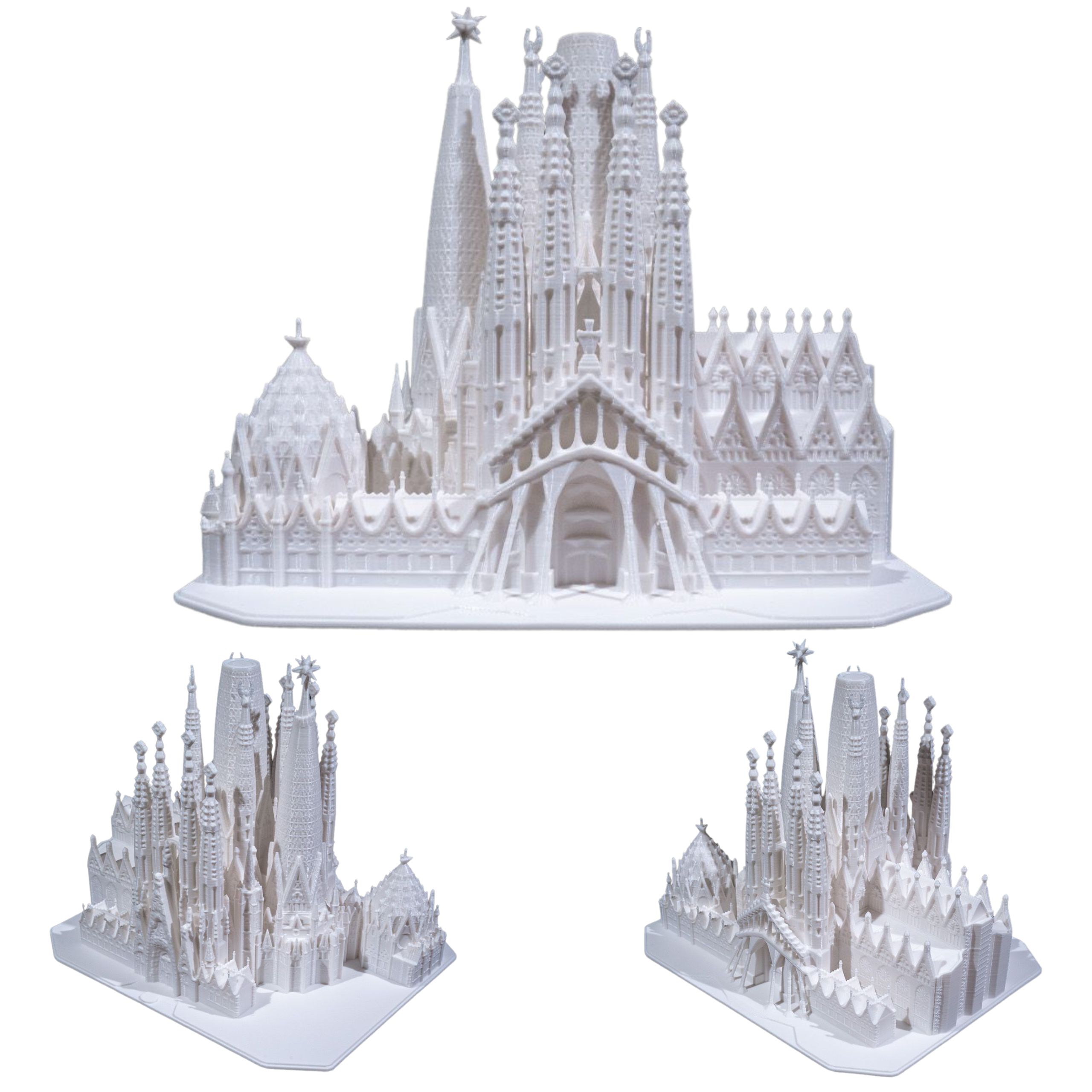 1 model 3D Sagrada Familia