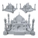 model 3D Tadż Mahal