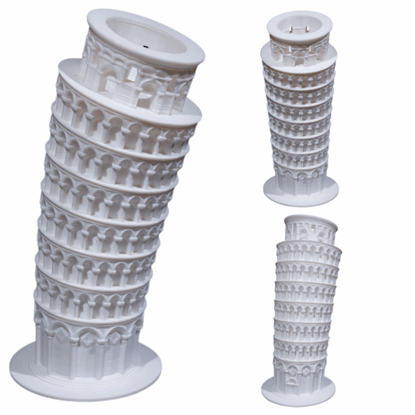 model 3D Krzywa Wieża w Pizie