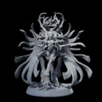 kolekcjonerska miniatura wojowniczki fantasy