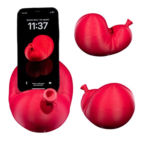 zabawny stojak na telefon w kształcie balonika