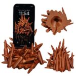 stojak na telefon w kolorze miedzianym