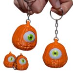 dynia halloween brelok z okiem