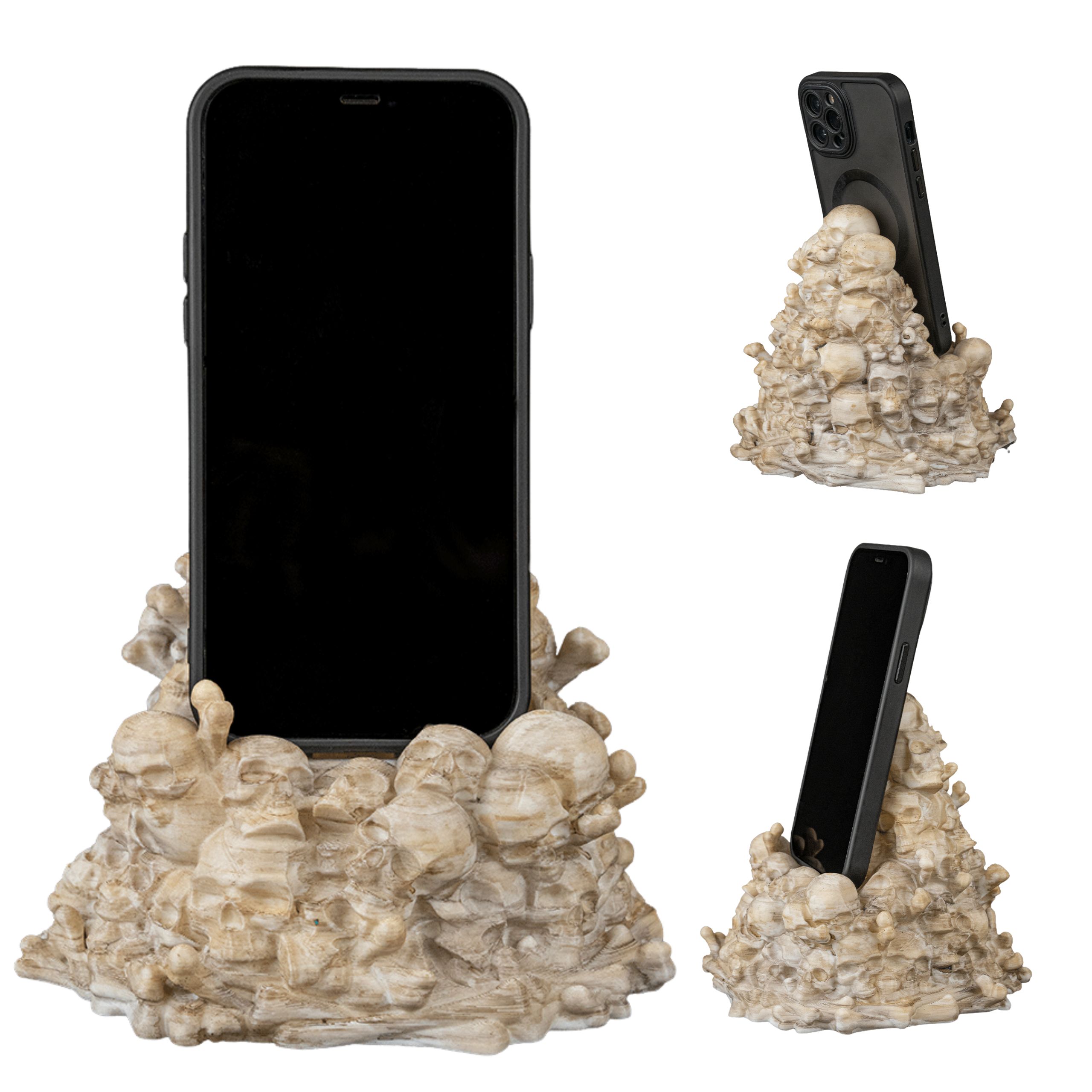 1 stojak na telefon halloween czaszki