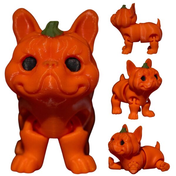 pies dynia halloween figurka dekoracyjna