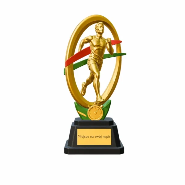 Statuetka biegowa z personalizacją – biegacz