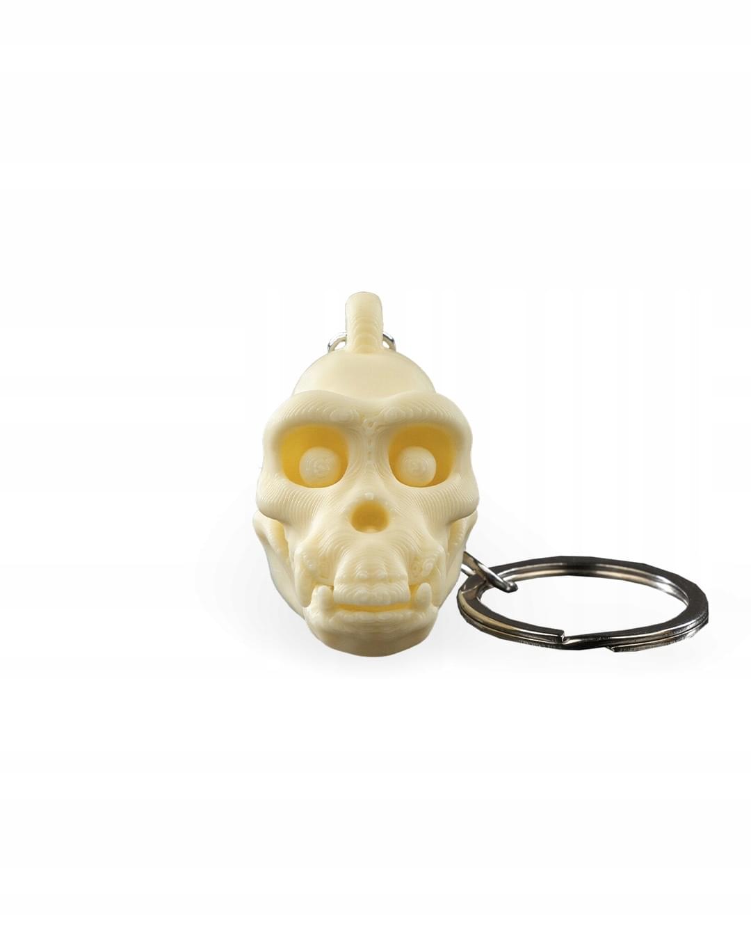 1 ozdobny brelok w kształcie szkieletu małpy