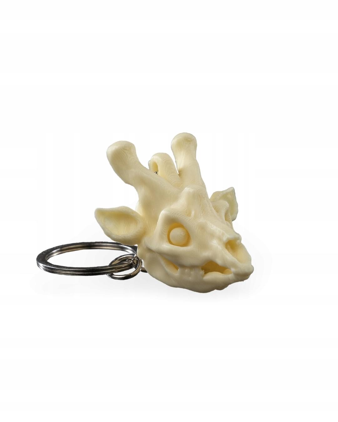 1 ozdobny brelok żyrafa szkielet fantasy