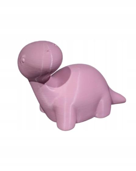1 różowy model dinozaura dekoracja